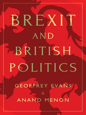 cover image of Brexit and British Politics